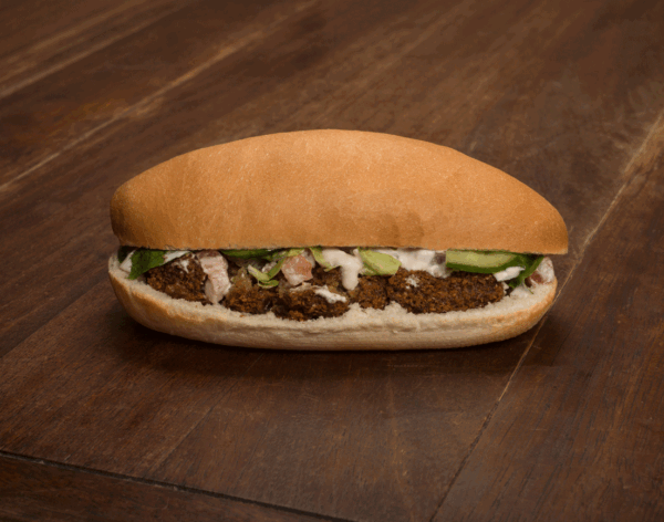 ساندويش خبز حمام